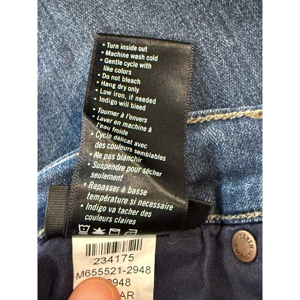 PAIGE‎ Women's Federal Style Medium Blue Wash Jeans Size 32 - Picture 2 of 14